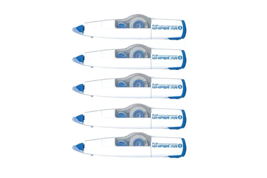 플러스 수정테이프 WH-605 5개