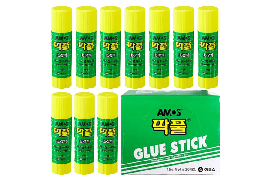 아모스 딱풀 15g 30개