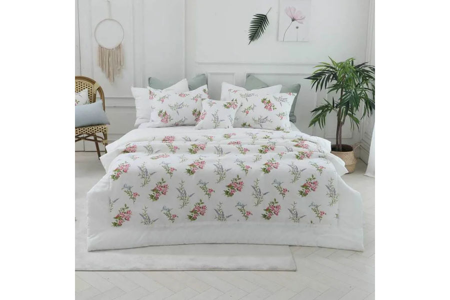 그린게이트 린넨 차렵이불 퀸사이즈 180X220CM