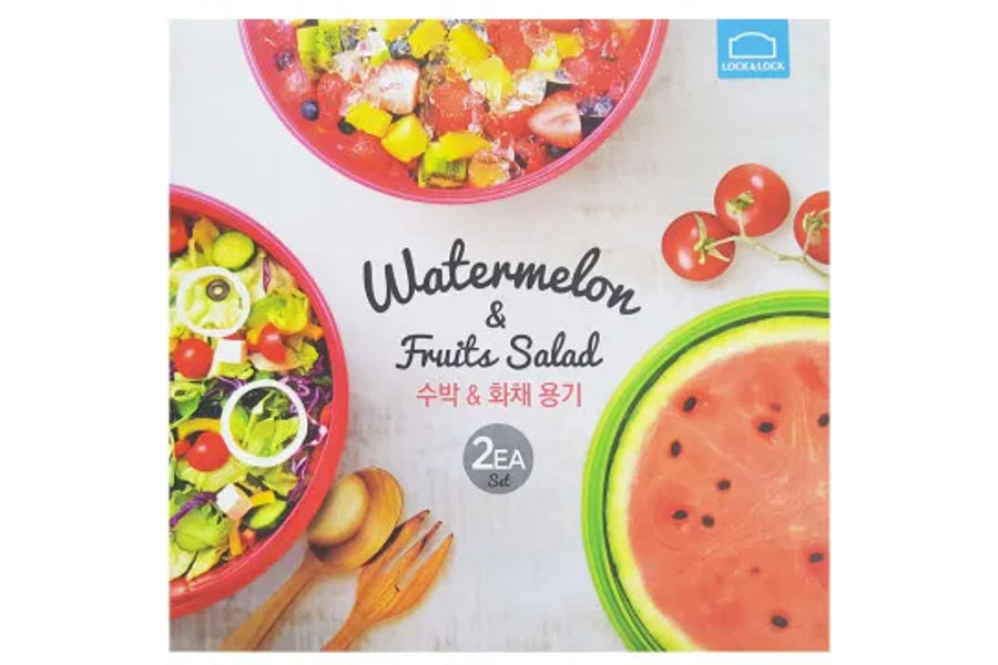 락앤락 수박보관용기 2PK 8L, 4L