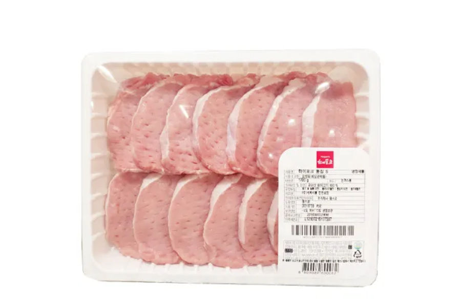 부위: 등심 1.7KG 등급 1등급 /돈까스 원산지 : 국산냉장돈육