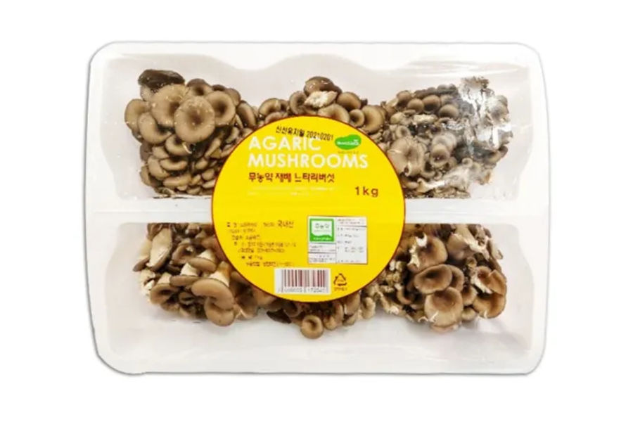 무농약 느타리버섯(1KG) 원산지 : 국내산
