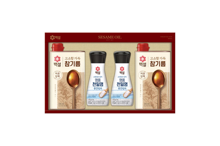 백설 참기름 선물세트 A호