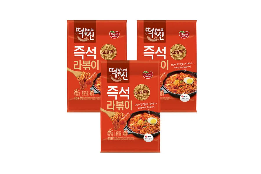 떡볶이의 신 즉석 라볶이 504G X 3