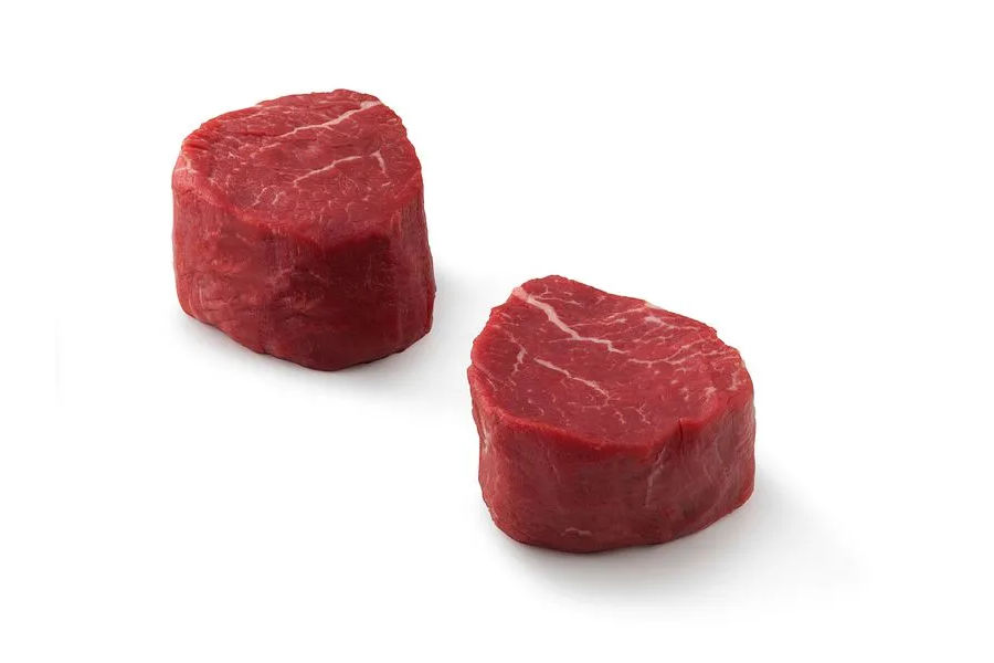 부위명 : 안심 스테이크용 원산지 : 미국산냉장육