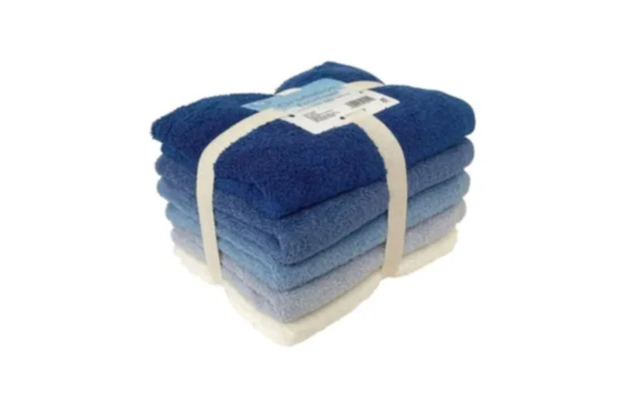 이자와 타월 그라데이션세면타월 5장/34X80CM