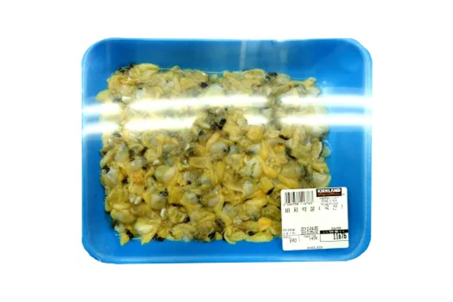 바지락살 원산지: 국산 KG당단가