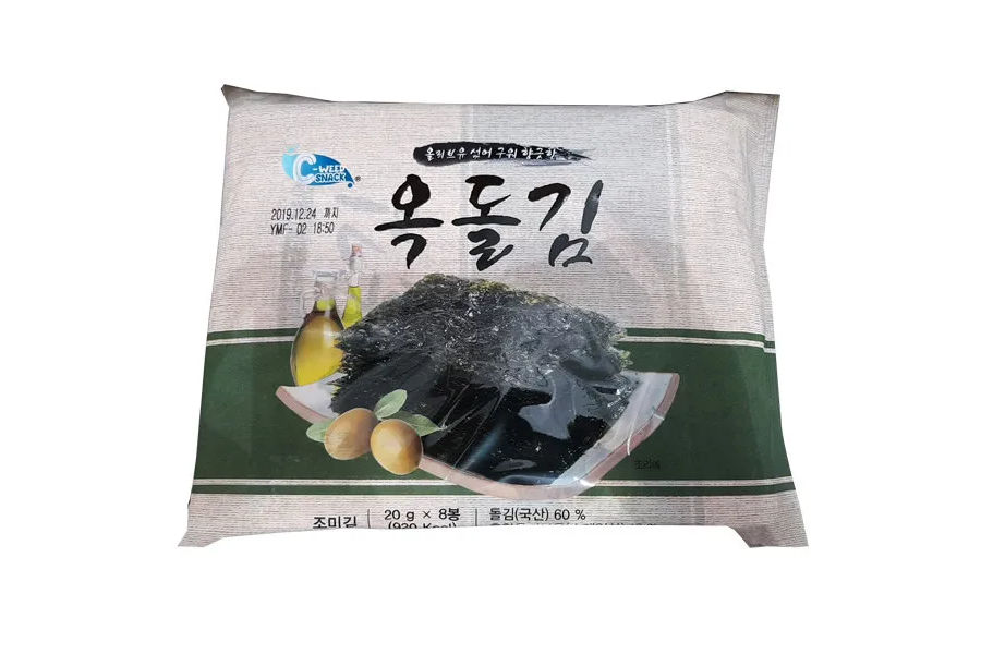 C-WEED 올리브유 옥돌김 20G X 8 / 56장