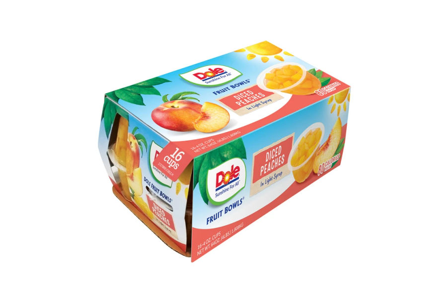 DOLE 복숭아 컵 113G X 16