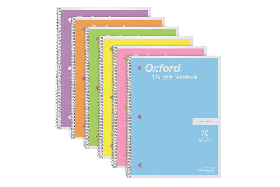 OXFORD 옥스포드 스프링노트 6PK