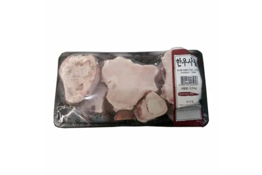 부위명: 사골 탕용 / 2.2KG 원산지: 국산(한우)