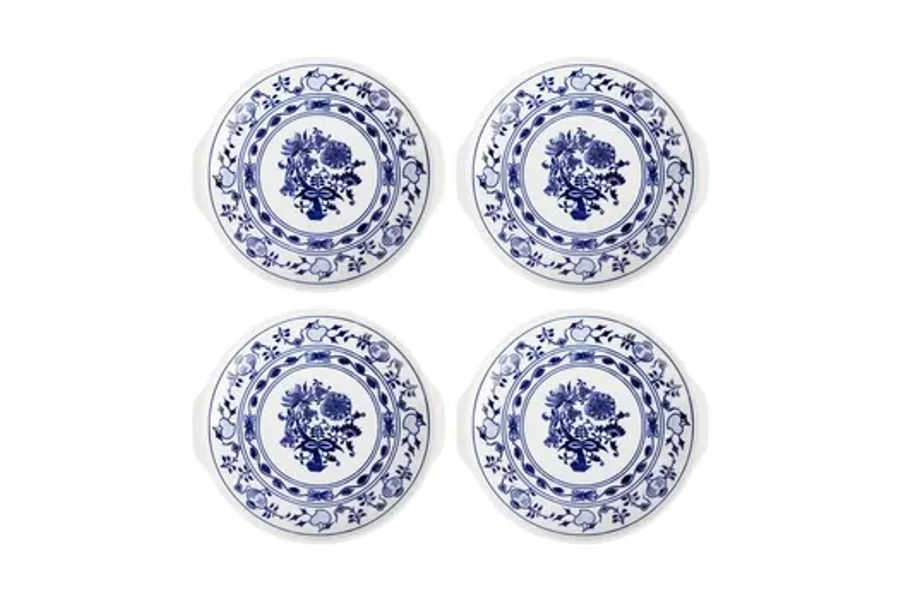 쯔비벨무스터 귀접시세트4P 체코산