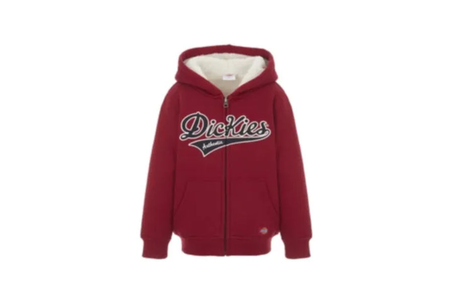 DICKIES 아동 후드 짚업 S,M,L,XL ASIAN SIZE