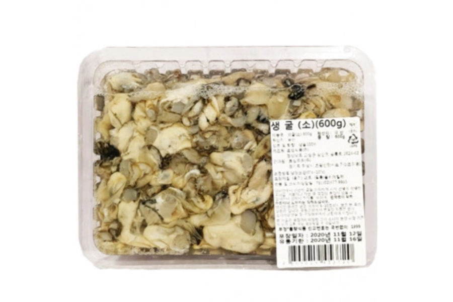 생굴 (소) 원산지:국산 600G