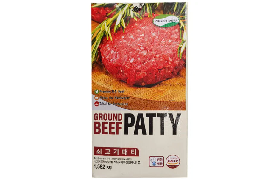 후레쉬도프 쇠고기 패티 1.58KG