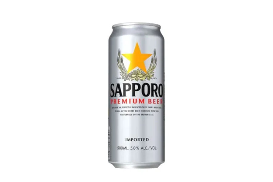 SAPPORO 캔맥주 500ML X 6캔 