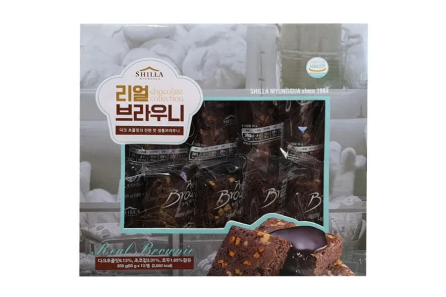 신라명과 리얼 브라우니 65G X 10