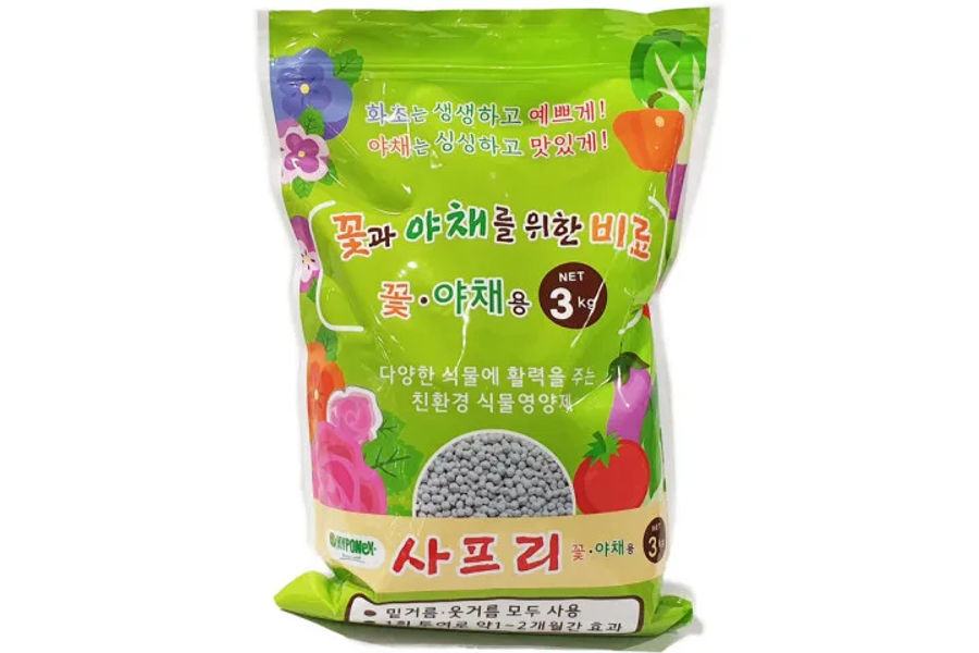 HYPONEX 하이포넥스 고형 식물 영양제 전식물용 3KG