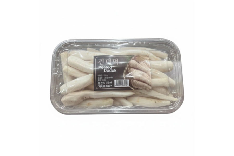 깐더덕 1팩(500G) 원산지:국내산