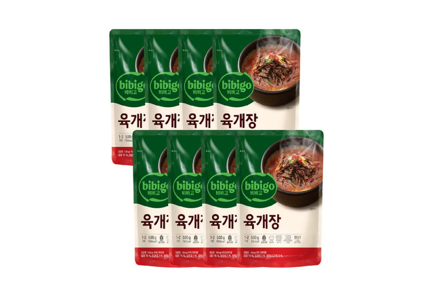 CJ 비비고 육개장 500g x 8