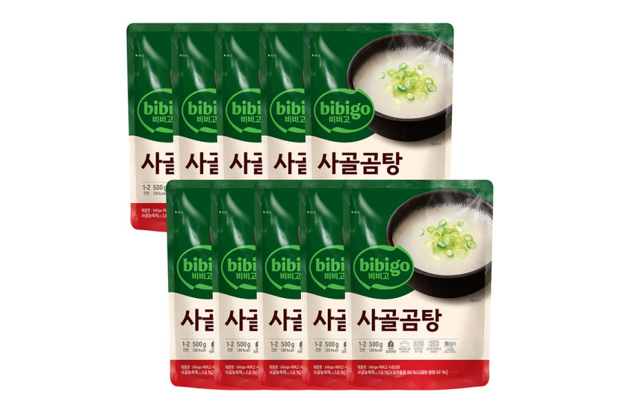 CJ 비비고 사골곰탕 500g x 10