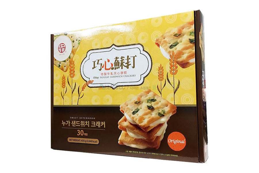 ODAY 누가샌드위치 크래커 435G