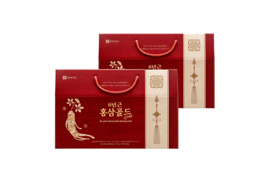 종근당건강 6년근 홍삼골드70ml x 30포x 2세트