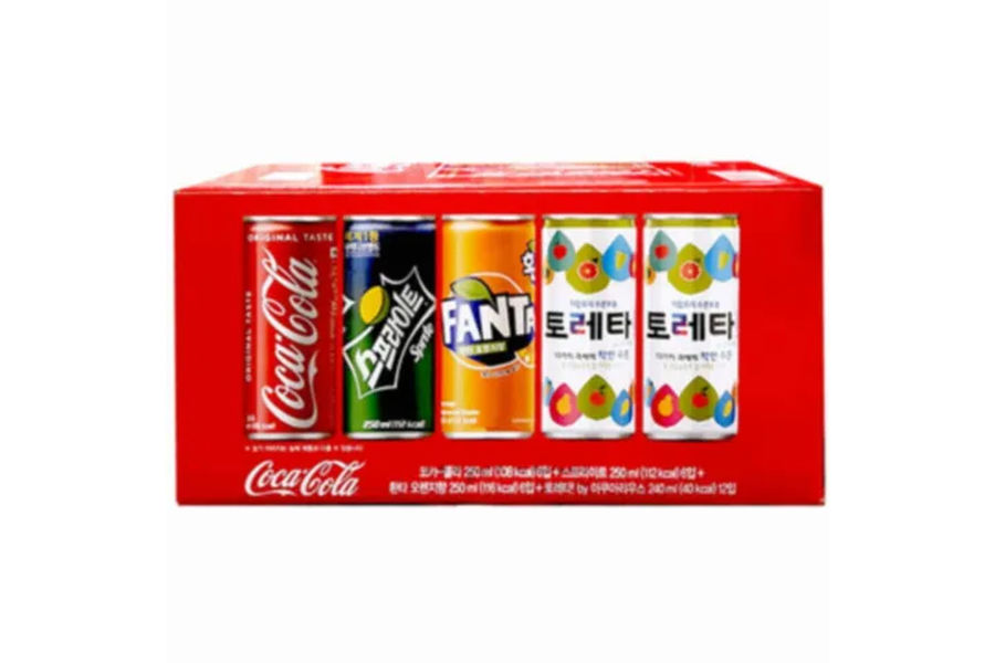 코카콜라 버라이어티 팩 250ML X 18 & 240ML X 12