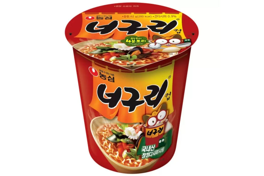 농심 너구리 컵라면 62g x 30개