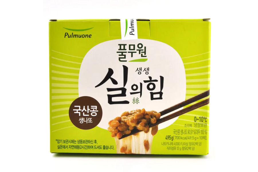 풀무원 실의힘 국산콩 생나또 49.5G X 10