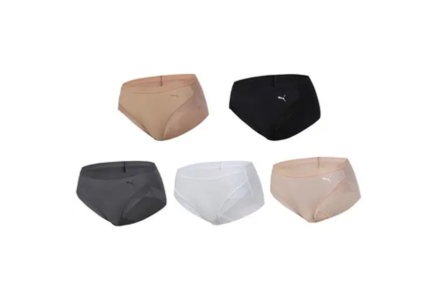 PUMA 여성 팬티 5매 90 - 100 ASIAN SIZE