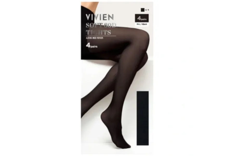 VIVIEN 여성 타이츠 80D 4족