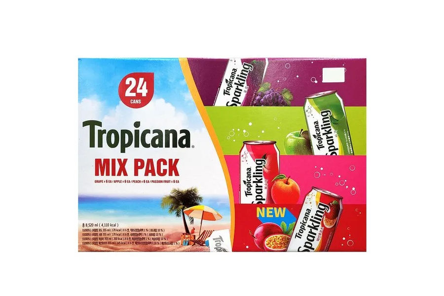 롯데칠성 트로피카나 믹스팩 355ML X 24PK