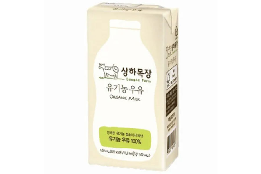 상하목장 유기농 멸균우유 200ML X 24