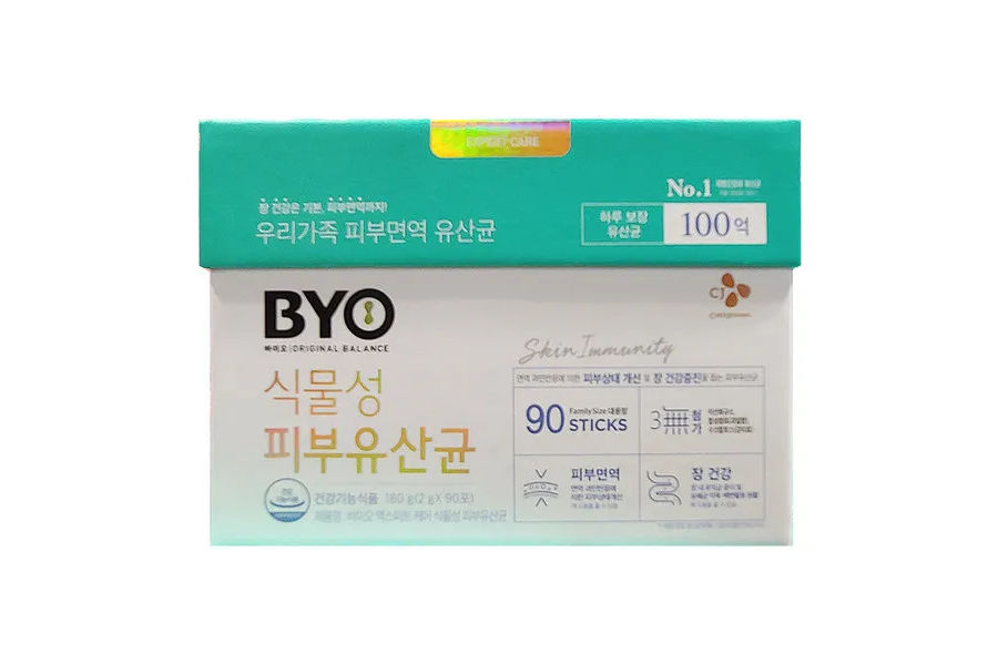 씨제이바이오 피부면역 생유산균 2G X 90