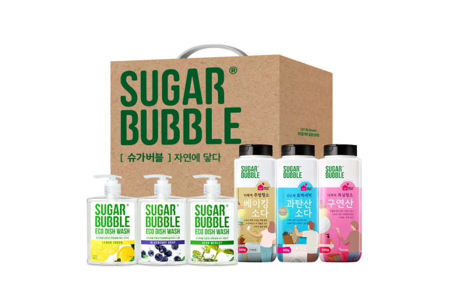 슈가버블 세제 6종 선물세트