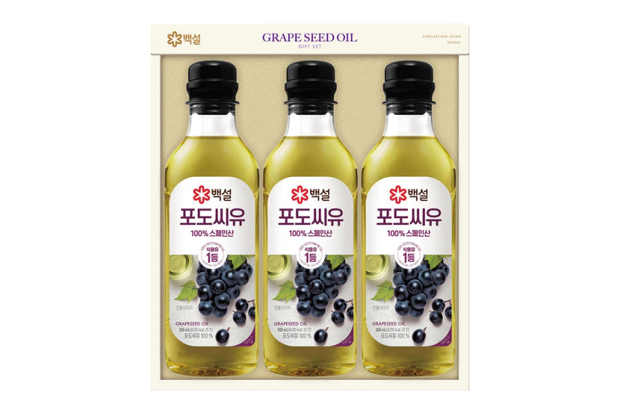 백설 포도씨유 선물세트3호