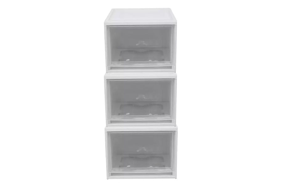 아이리스 서랍형 수납함 52L 3개