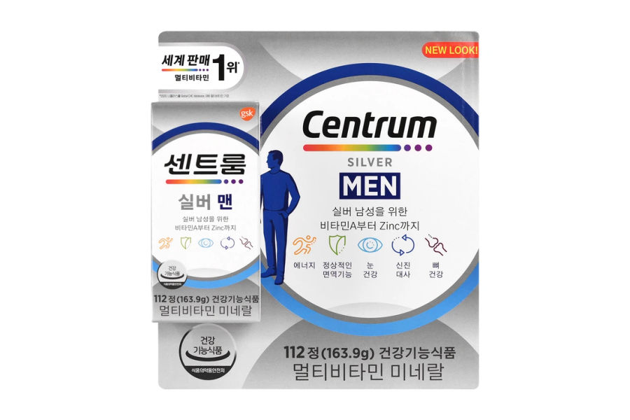 센트룸 실버 멀티비타민112정-맨