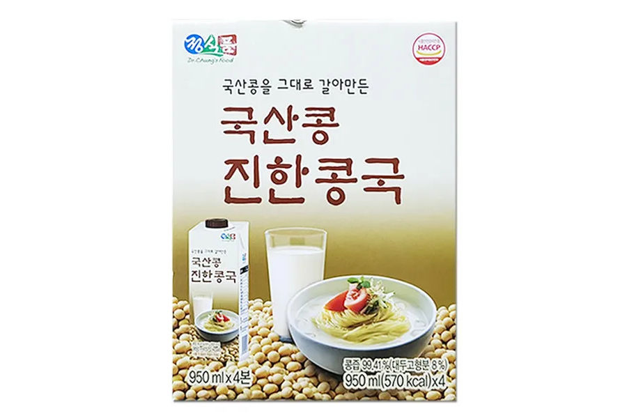 정식품 국산콩 진한콩국 950ML X 4