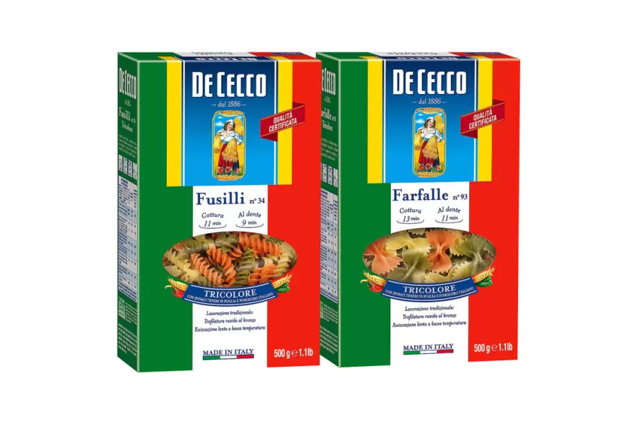 데 체코 삼색 푸실리 500g x 3 & 파팔레 500g x 3