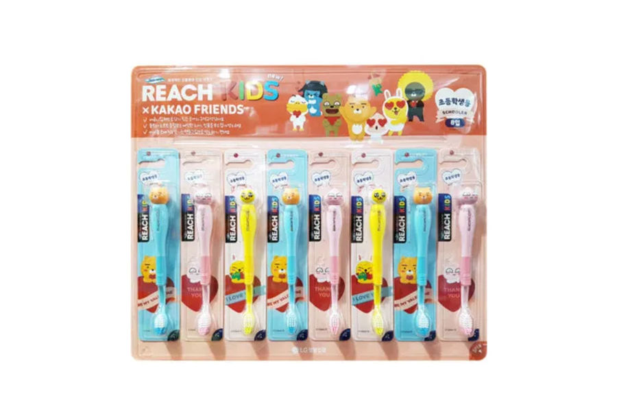 리치 키즈 칫솔 8입 사용권장 : 만 7세 이상