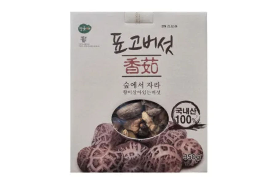 일품채 표고버섯 (국내산) 350G
