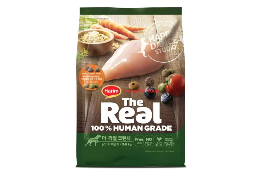 하림 더리얼 치킨 애견 사료 어덜트 3.6kg