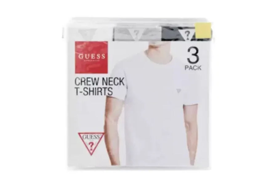 GUESS 남성 티셔츠 3매 S-XL ASIAN SIZE