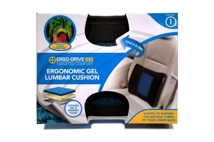 CREATIVE BRANDS 메모리폼&쿨젤 허리보호쿠션