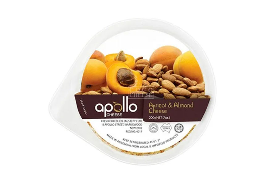 APOLLO 과일치즈 200G X 3 (살구 & 아몬드)