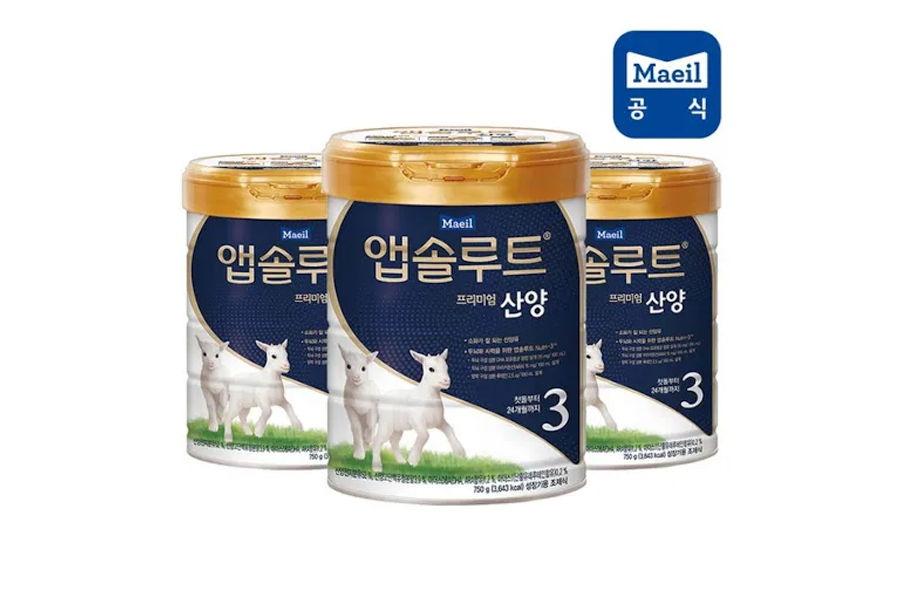 매일유업 앱솔루트 산양분유3단계 750G X 3P