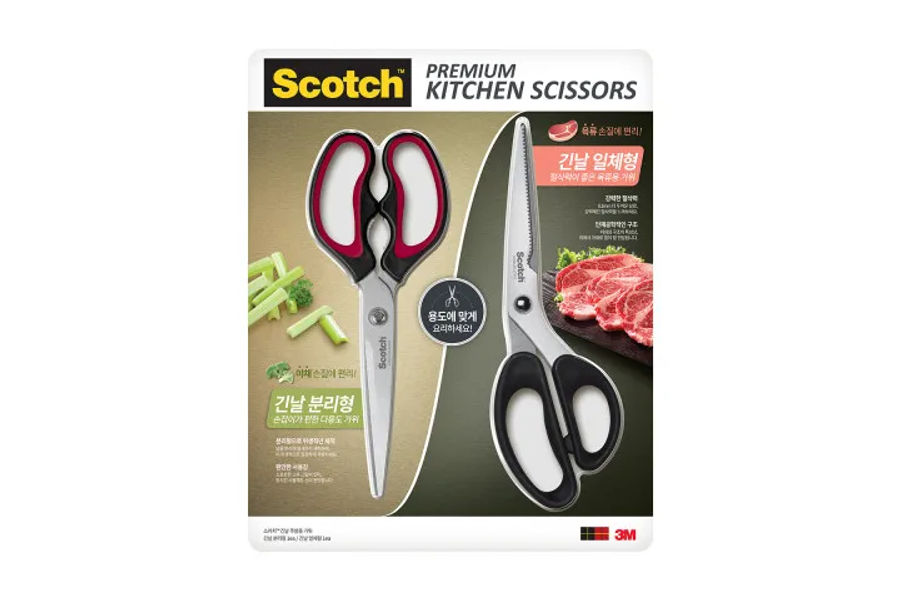3M 쓰리엠 주방가위 2P SET