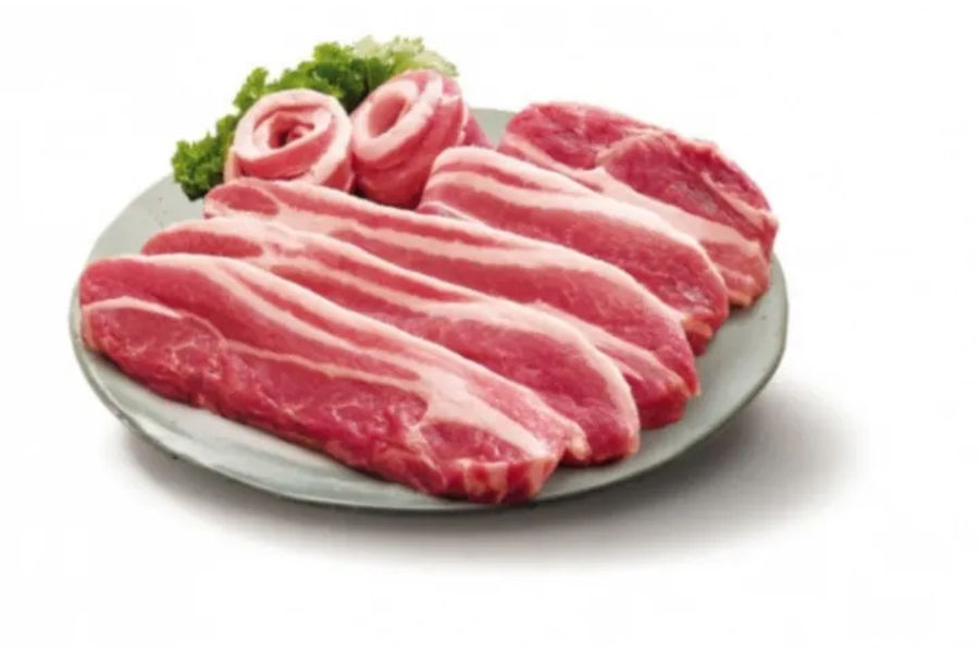 부위명 : 삼겹살 로스용 원산지 : 미국냉장돈육